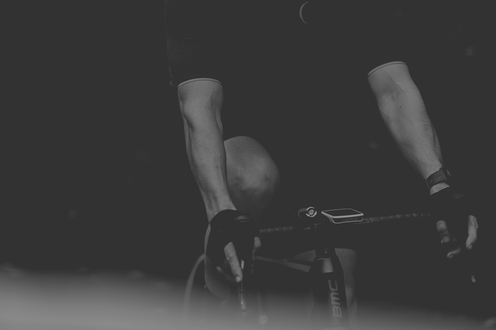 Close up of a Cyclist Riding on a Bike